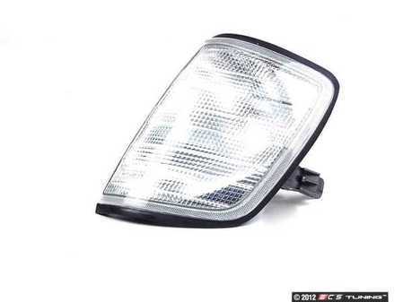 ES#2497302 - 5014191U - Front Flasher Housing - Left (Driver) Side - White - Bosch - Mercedes Benz