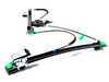ES#263784 - 1H0837461A - Front Window Regulator - left - Does not come with window motor - Meyle - Volkswagen