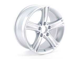 ES#2530570 - 36116796242 - 17" Star Spoke Style 393 Wheel - Priced Each - 17x7.5 ET37 72.6mm CB - Genuine BMW - BMW
