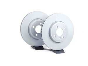 ES#2586594 - 34116774986KT2 - Front Brake Rotors - Pair 11.57" (294x22) - Coated brake rotors - Zimmermann - MINI