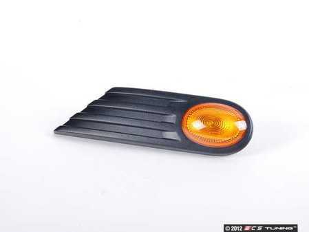 ES#173521 - 63132751503 - Side Turn Signal & Grille - Amber - Left - Black side vent section on the quarter panel - Genuine MINI - MINI