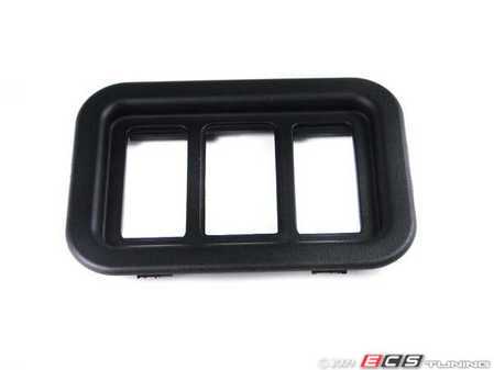 ES#87696 - 51168407211 - 3 Switch Cover - Rear - Located in the rear of the center console. For 3 switches total. - Genuine BMW - BMW