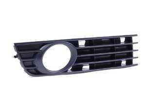 ES#8443 - 8E0807682A01C - Fog Light Grille - Satin Black - Right - Keep your exterior looking clean - Genuine Volkswagen Audi - Audi