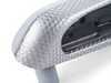ES#100085 - 51417895394 - Front Right Arm Rest Trim - Grey/Silver Cube - (NO LONGER AVAILABLE) - For coupe and convertible models - Genuine BMW - 