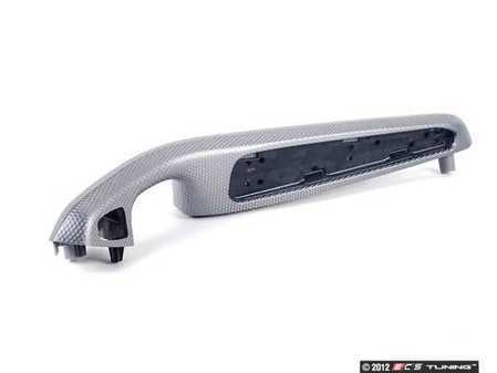 ES#100084 - 51417895393 - Front Left Arm Rest Trim - Grey/Silver Cube - (NO LONGER AVAILABLE) - For coupe and convertible models - Genuine BMW - 