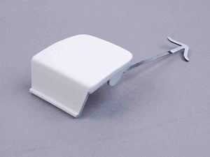 ES#2796912 - 5C6807241DGRU - Tow Hook Cover - Front - Comes in primer, ready for paint - Genuine Volkswagen Audi - Volkswagen