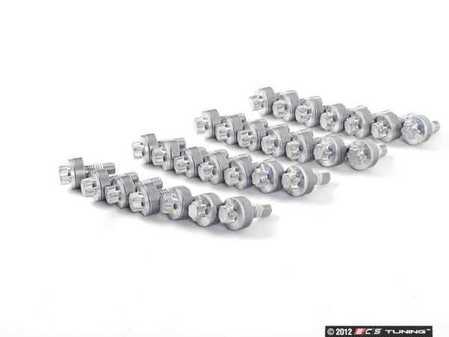 ES#18841 - 11130396707 - Oil Pan Bolt Set - Oil pan bolts need to be replaced any time they are removed - Genuine BMW - BMW