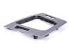 ES#84406 - 51167895387 - Shifter Trim - Silver Cube - Located at the base of the shifter - Genuine BMW - BMW