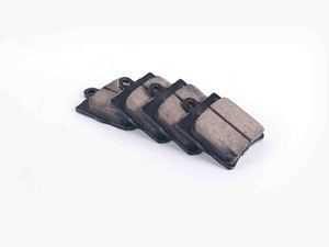 ES#2586668 - 0044209120 - Rear Euro Ceramic Brake Pad Set - For vehicles with one retaining pin - Akebono - Mercedes Benz