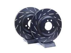 ES#2072324 - USR1002 - Front Slotted Brake Rotors - Pair (325x25) - Front Ultimax USR Sport Slotted Brake Rotors - EBC - BMW