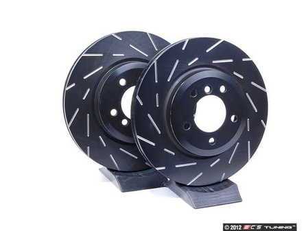 ES#2072324 - USR1002 - Front Slotted Brake Rotors - Pair (325x25) - Front Ultimax USR Sport Slotted Brake Rotors - EBC - BMW