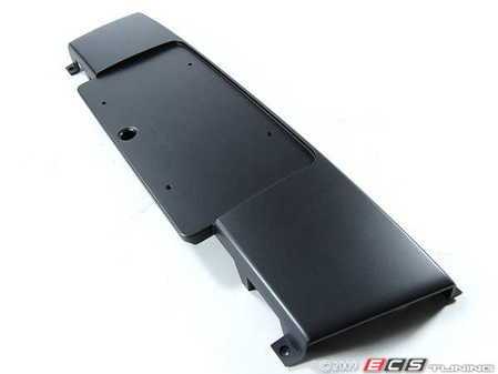ES#437917 - 8E0807285BM1QP - Front Plate Bracket - grey - (NO LONGER AVAILABLE) - Allows for clean mounting of your front license plate - Genuine Volkswagen Audi - Audi