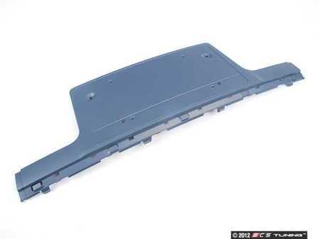 ES#74440 - 51117043451 - License Plate Base - Primed - Holds your license plate to the front of your bumper. - Genuine BMW - BMW