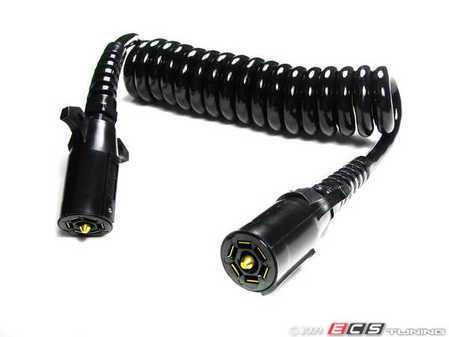 ES#164130 - 61130412966 - X5 / X3 Trailer Connector Wire - Heavy duty design to connect 7-pin male harness - Genuine BMW - BMW