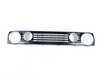 ES#2562314 - 191853653FOE - Quad Round Badgeless Grille - (NO LONGER AVAILABLE) - Black quad round lighting grille - JOM - 