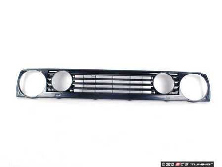 ES#2562314 - 191853653FOE - Quad Round Badgeless Grille - (NO LONGER AVAILABLE) - Black quad round lighting grille - JOM - 