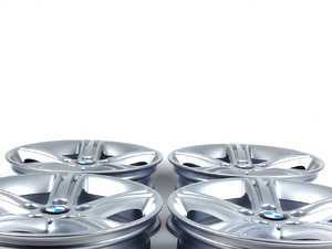 ES#2569541 - 36116796242KT - 17" Star Spoke Style 393 Wheels - Square Set Of Four - 17x7.5 ET37 72.6mm CB - Genuine BMW - BMW