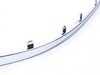 ES#74417 - 51117033475 - Front Chome Bumper Moulding - Driver (Left) - Ready for install - Genuine BMW - BMW