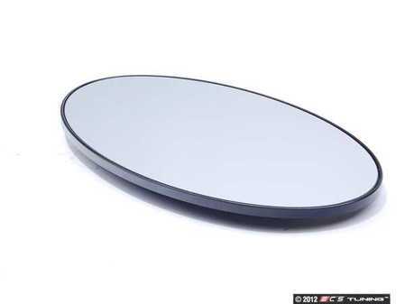 ES#83232 - 51167058061 - Mirror Glass - Driver Side ( Left ) - Replace your broken or non working mirror glass ( non heated ) - Genuine MINI - MINI