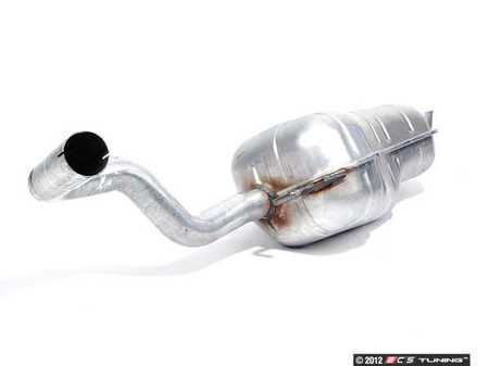 ES#2570190 - 1J6253609CB - Rear Muffler - Rear muffler aftermarket replacement with turn down tips  - Bosal - Volkswagen
