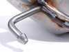 ES#2570190 - 1J6253609CB - Rear Muffler - Rear muffler aftermarket replacement with turn down tips  - Bosal - Volkswagen