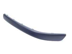 ES#2534721 - 51118195289 - Front Bumper Trim Panel - Left - Black textured moulding - URO - BMW