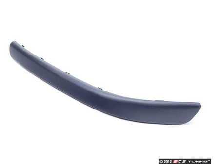 ES#2534721 - 51118195289 - Front Bumper Trim Panel - Left - Black textured moulding - URO - BMW
