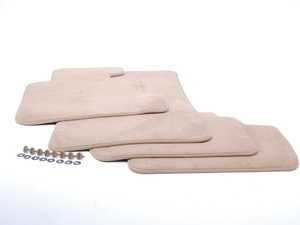 ES#124867 - 51478266754 - E46 Carpeted Floor Mats - Beige - Complete set of four - Genuine BMW - BMW