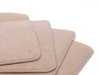 ES#124867 - 51478266754 - E46 Carpeted Floor Mats - Beige - Complete set of four - Genuine BMW - BMW