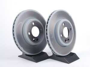 ES#2586735 - 34116858651KT - Front Brake Rotors - Pair 11.02" (280x22) - Eliminate brake grinding, noise, and vibrations with new MINI brake rotors. - Genuine MINI - MINI