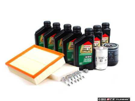 ES#2550943 - B5V630V40KOEM - 40K Service Kit - Featuring original Volkswagen oil and filters! - Assembled By ECS - Volkswagen