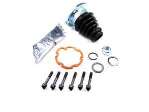 ES#2226204 - 1J0498201A - Front Inner CV Boot Kit - Right - Complete boot kit, including grease and hardware for standard style axle shafts. - GKN Drivetech - Volkswagen