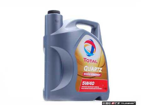ES#261537 - 802230 - Quartz 9000 Energy Engine Oil (5w40) - 5 Liter - (NO LONGER AVAILABLE) - A fully synthetic oil providing all season protection, while meeting your European engines needs. - Total - 