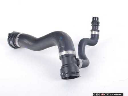 ES#38379 - 17127521777 - Coolant Hose - Supply Line - Connects from water pump to top left of radiator - Genuine BMW - BMW