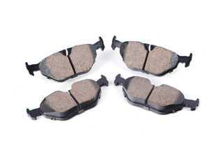 ES#2580531 - 34216761281 - E39 Rear Euro Ceramic Brake Pad Set - Offers excellent pedal feedback, low dust, and smooth initial bite. A favorite among BMW enthusiasts. - Akebono - BMW