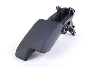 ES#86796 - 51168213628 - Front Armrest Assembly - Schwarz Montana Leather - Keep your interior looking like new - Genuine BMW - BMW