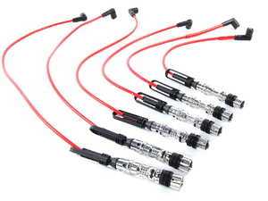 ES#248981 - 1J0998031 - Red Ignition Wire Set - Aftermarket replacement ignition wire set - Karlyn - Volkswagen