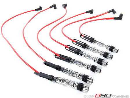 ES#248981 - 1J0998031 - Red Ignition Wire Set - Aftermarket replacement ignition wire set - Karlyn - Volkswagen