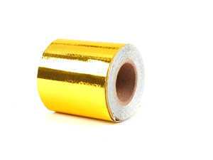 ES#2568514 - 010396 - Reflect-A-Gold Roll - 2" X 15' - Control heat and dress up your engine bay - DEI - Audi BMW Volkswagen Mercedes Benz MINI Porsche