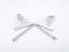 ES#2587981 - 0004213274 - Rear Brake Pad Securing Pin Set - Includes spring clips and pins - ATE - Mercedes Benz