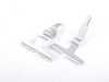 ES#2587981 - 0004213274 - Rear Brake Pad Securing Pin Set - Includes spring clips and pins - ATE - Mercedes Benz