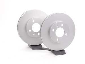 ES#11735 - 40454107kt - Front Brake Rotors - Pair (256x20) - Featuring a protective Meyle Platinum coating - Meyle - Volkswagen