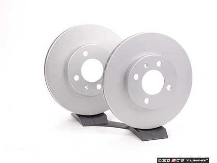 ES#11735 - 40454107kt - Front Brake Rotors - Pair (256x20) - Featuring a protective Meyle Platinum coating - Meyle - Volkswagen