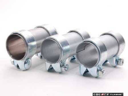 ES#2587738 - 1K0253141LKT - Center Muffler Installation Kit - Includes all necessary exhaust clamps - HJS - Audi