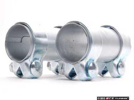 ES#2587745 - 191253141MKT - Rear Muffler / Axle-Back Installation Kit - Includes both rear muffler clamps - HJS - Audi
