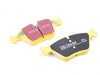 ES#520884 - DP41552R - Front YellowStuff Performance Brake Pad Set - EBC's premium sport street pad that offers high friction levels and heat fade resistance - EBC - BMW