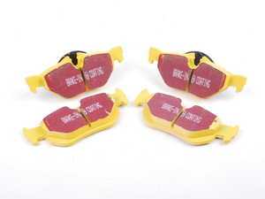 ES#2153478 - DP42069R - Rear YellowStuff Performance Brake Pad Set - EBC's premium sport street pad that offers high friction levels and heat fade resistance - EBC - BMW
