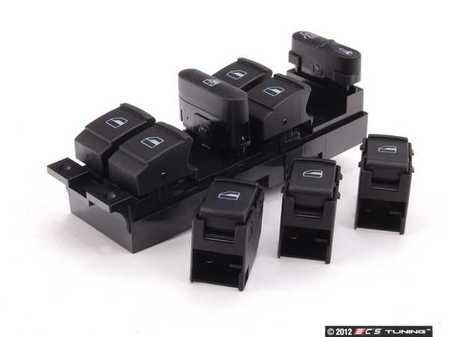 ES#2581635 - 1J4959857DKT1 -         Window Switch Kit - Complete 4 door window switch kit - Assembled By ECS - Volkswagen