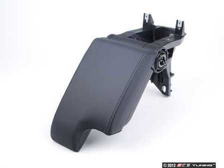 ES#87110 - 51168238223 - Front Armrest Assembly - Schwarz Leather - Keep your interior looking like new - Genuine BMW - BMW