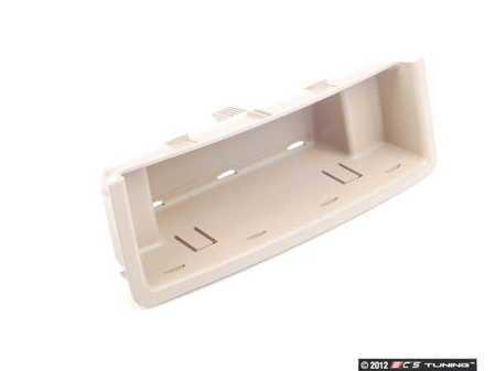 ES#84041 - 51167154483 - E90 Center Console Storage Cubby - Rear - Beige - Located in the rear seat location of center console - Genuine BMW - BMW